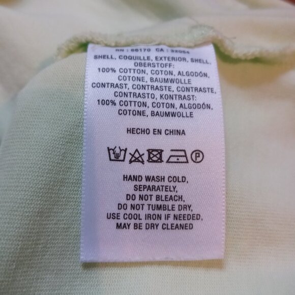 MAEVE ruffle sleeve cropped top in lime (XS) - Picture 7 of 12